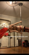 Gothic pole dance/full nude